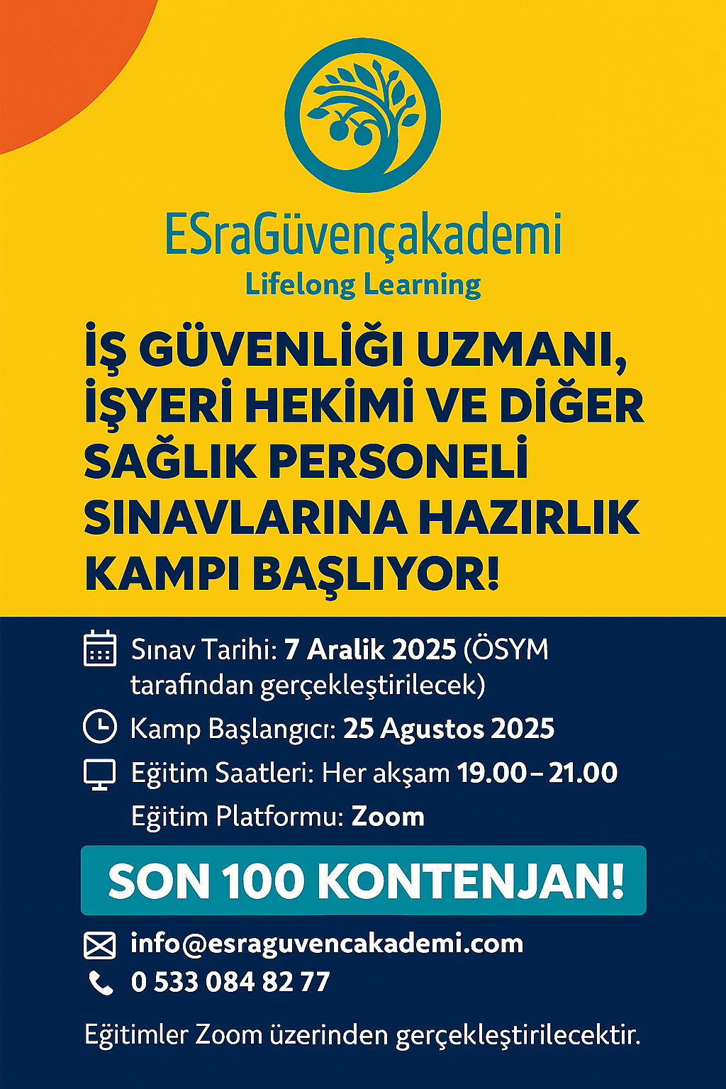 Aralık 2025 İSG Sınavı Hazırlık Kampı